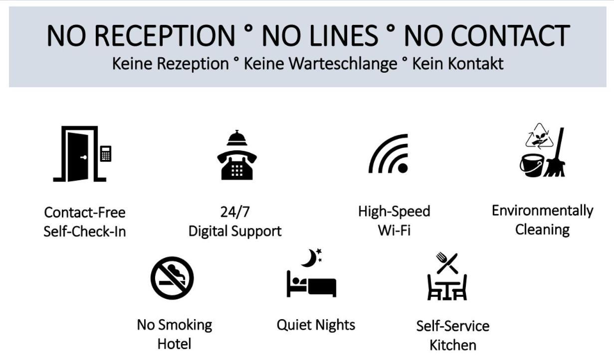 Max Hotel Duesseldorf Self-Check-In Exteriér fotografie
