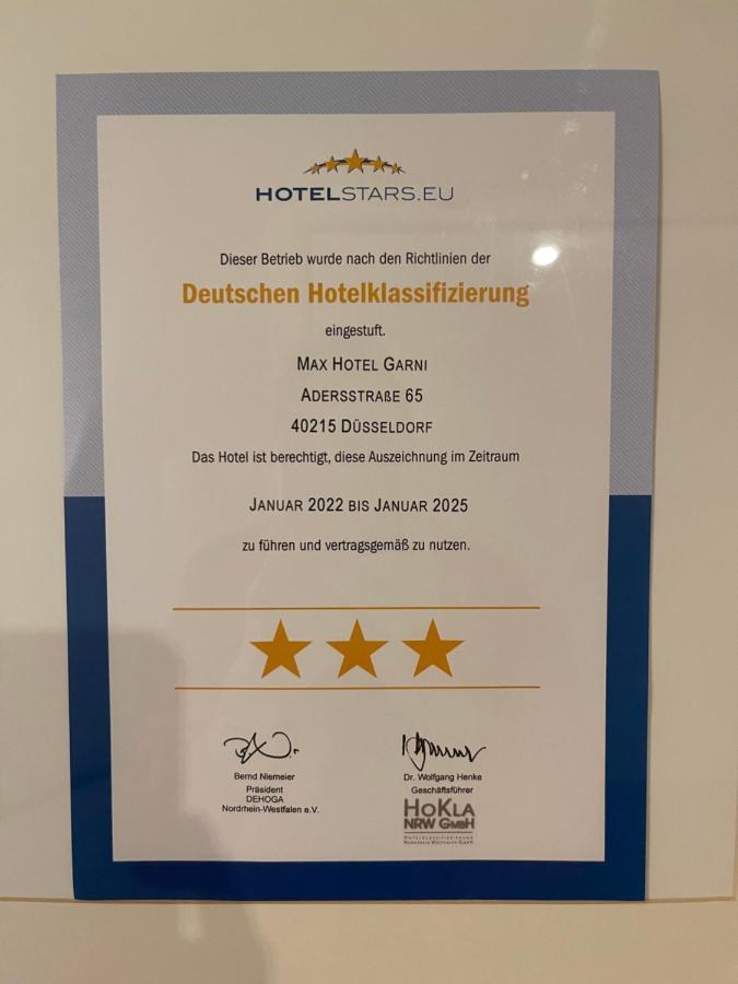 Max Hotel Duesseldorf Self-Check-In Exteriér fotografie